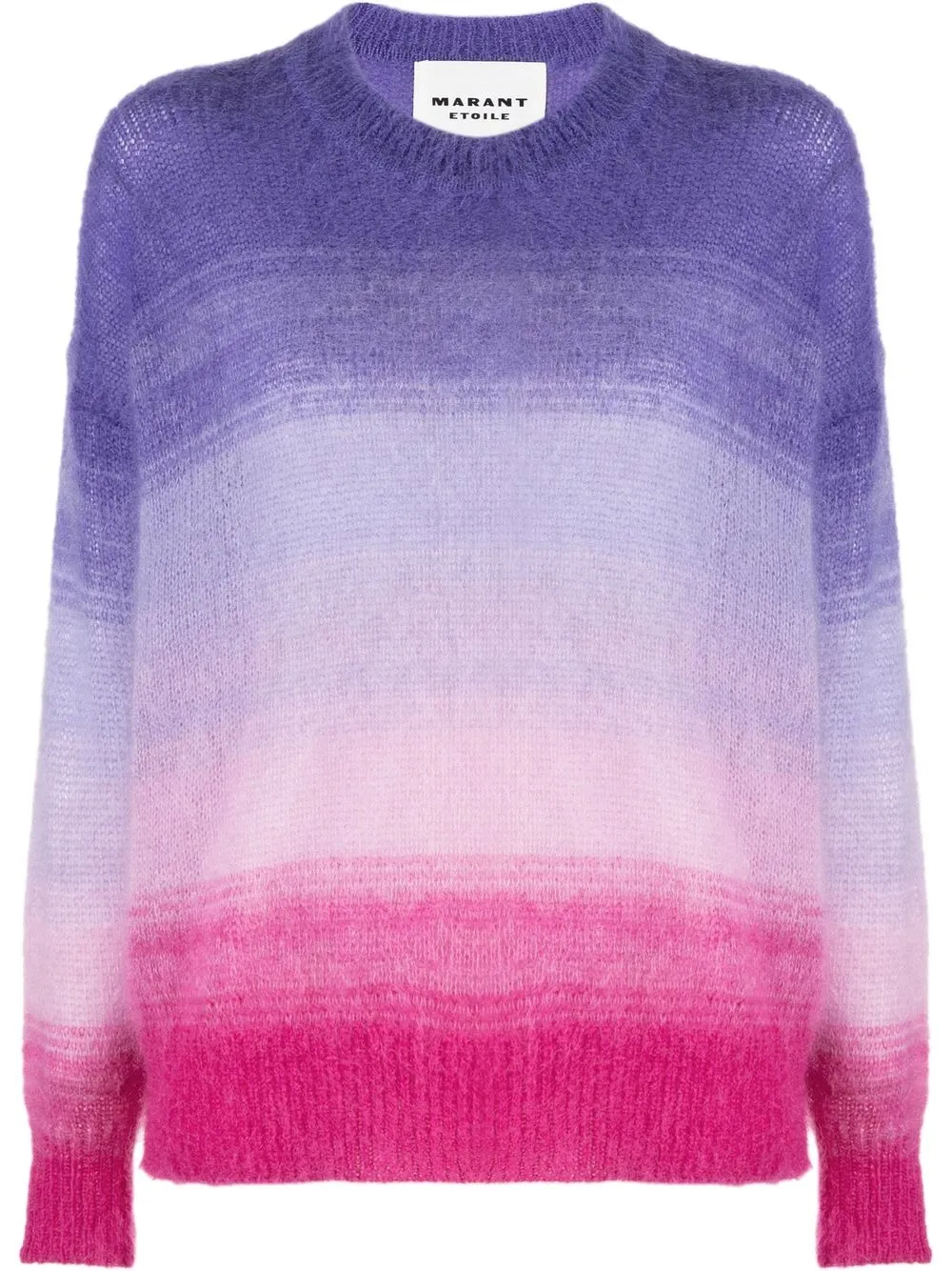 

Isabel Marant Étoile gradient-effect crew neck jumper - Pink