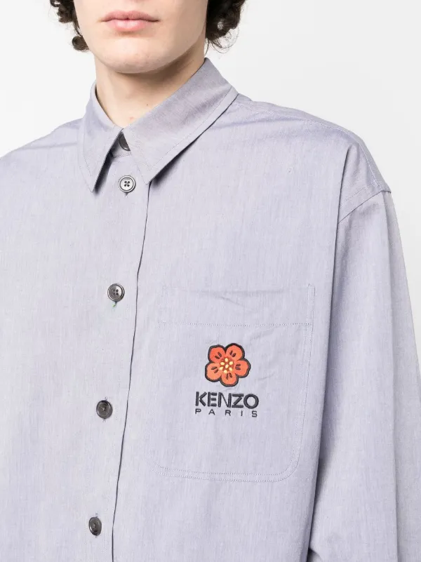 Kenzo ロゴ シャツ - Farfetch