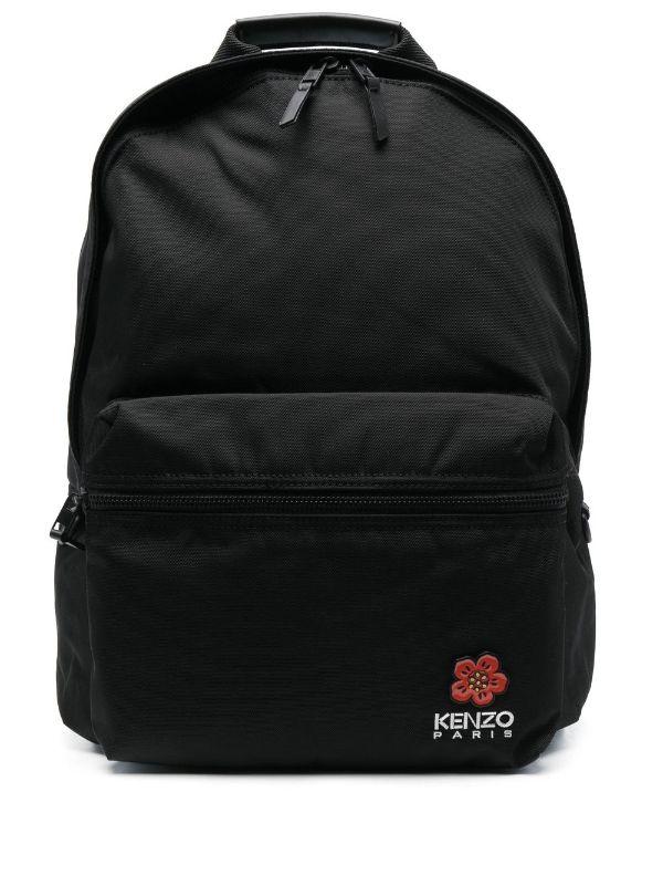straffen De controle krijgen Bungalow Kenzo Boke logo-patch Backpack - Farfetch