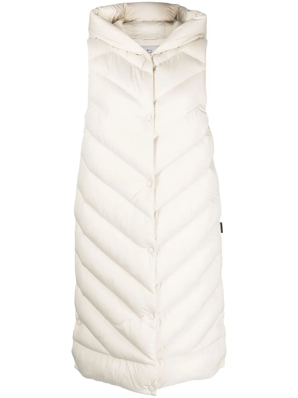 

Woolrich quilted sleeveless coat - Neutrals