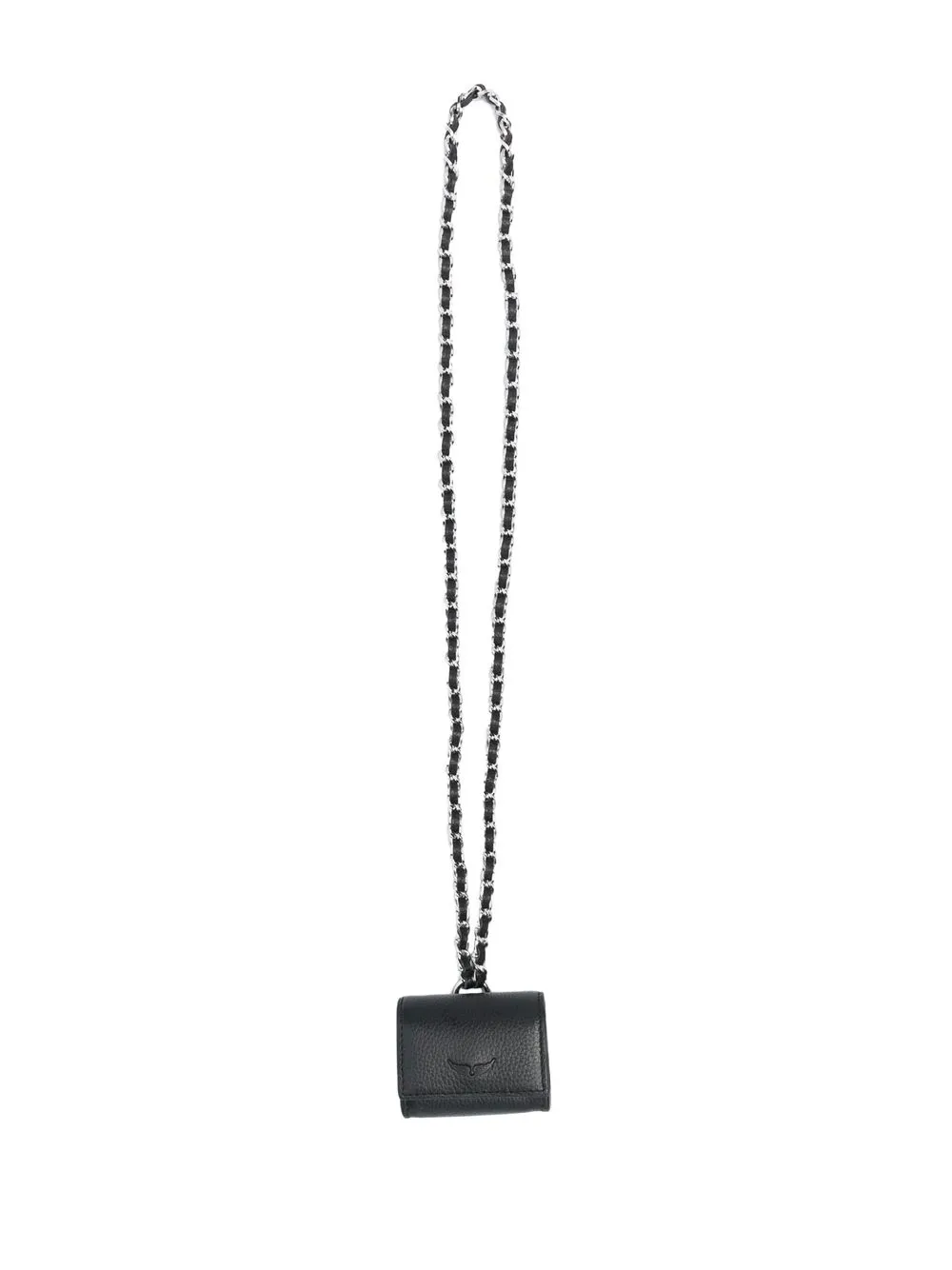 

Zadig&Voltaire cartera con efecto granulado - Negro