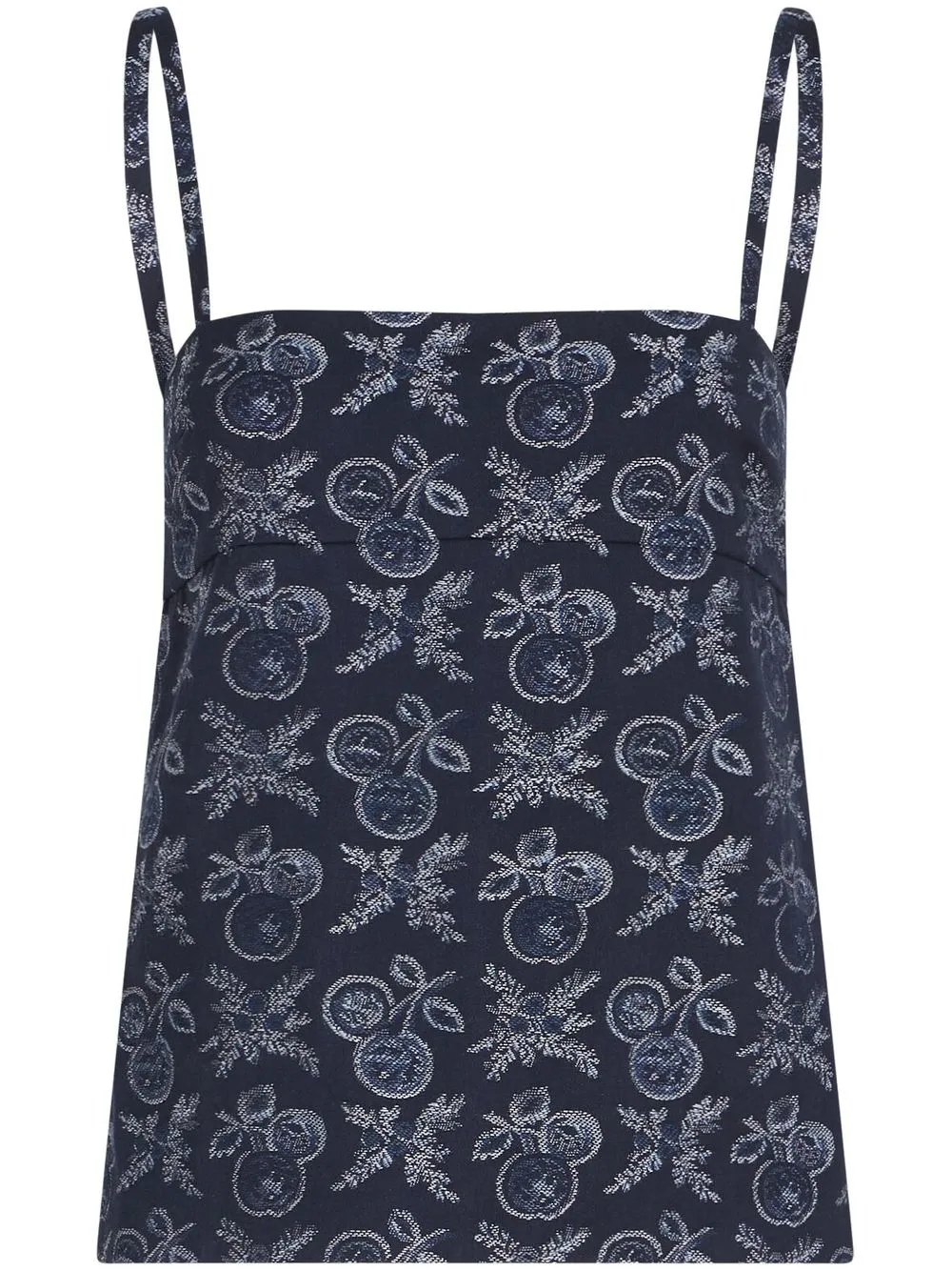 

ETRO patterned jacquard top - Blue