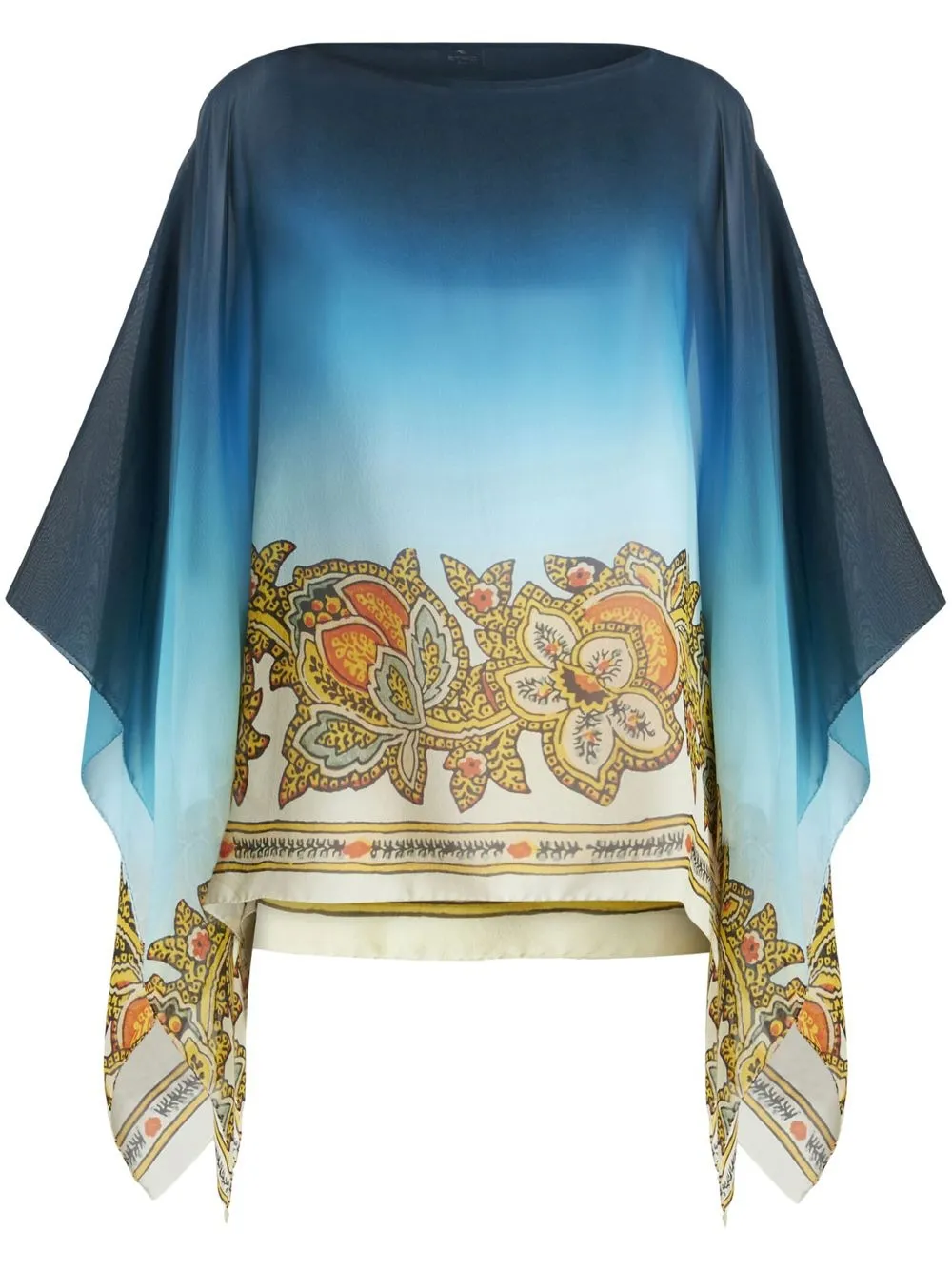 

ETRO blusa con estampado floral - Azul