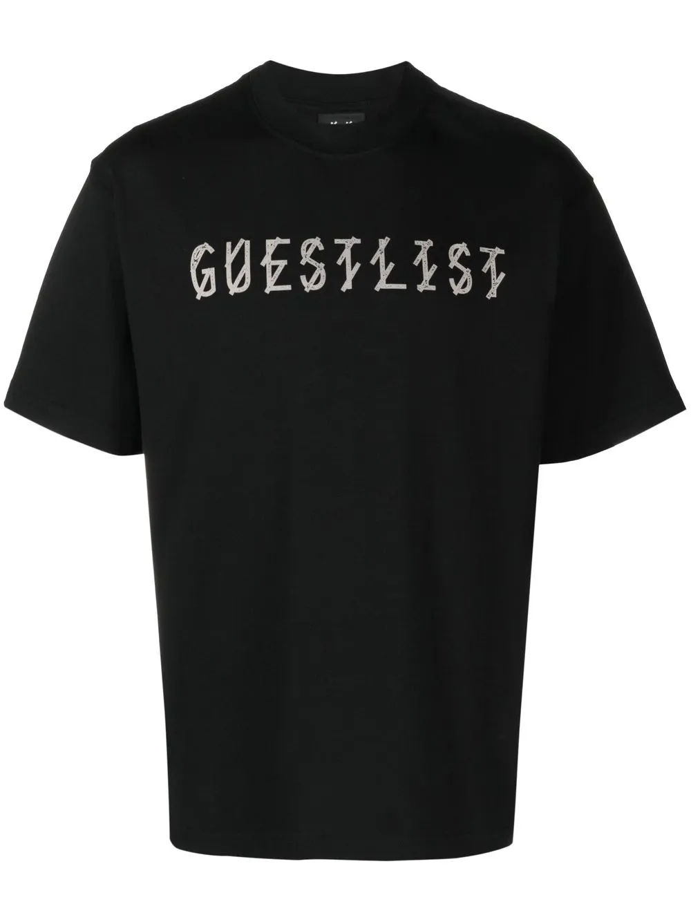 

44 LABEL GROUP Guestlist cotton T-shirt - Black