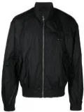44 LABEL GROUP logo-print bomber jacket - Black