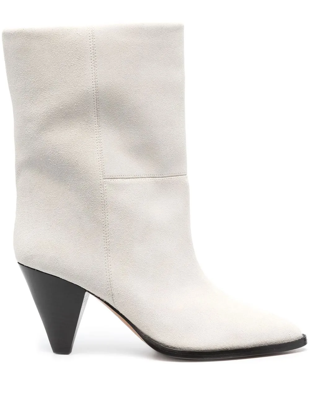 

Isabel Marant 75mm suede boots - Neutrals