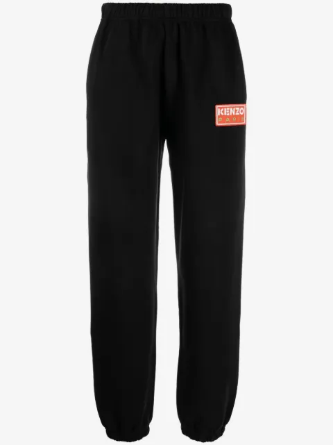 Kenzo logo-patch track pants