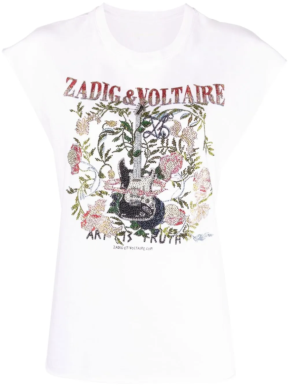 

Zadig&Voltaire Cécilia Guitar tank top - White