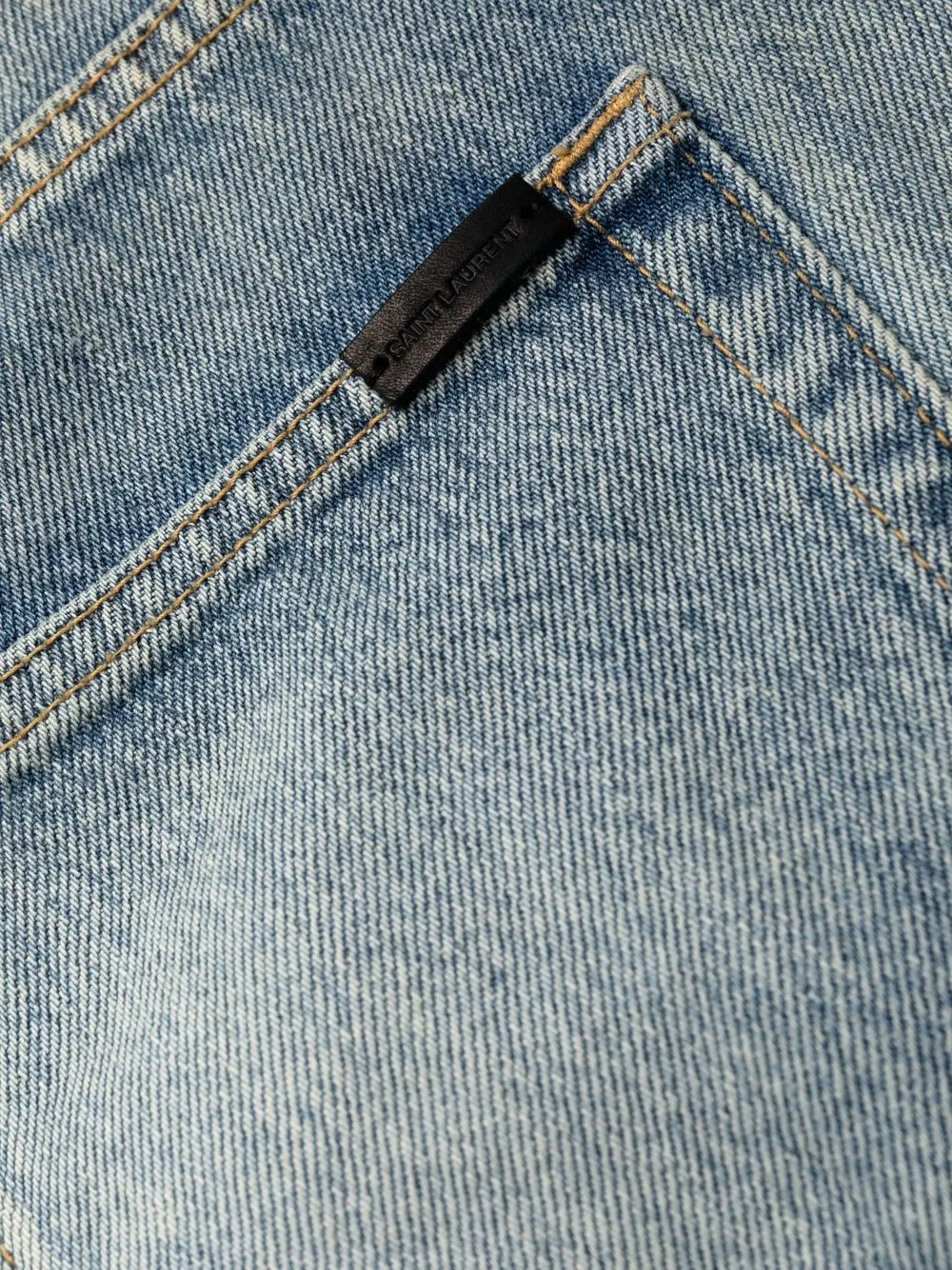 Saint Laurent slim-cut Leg Denim Jeans - Farfetch 