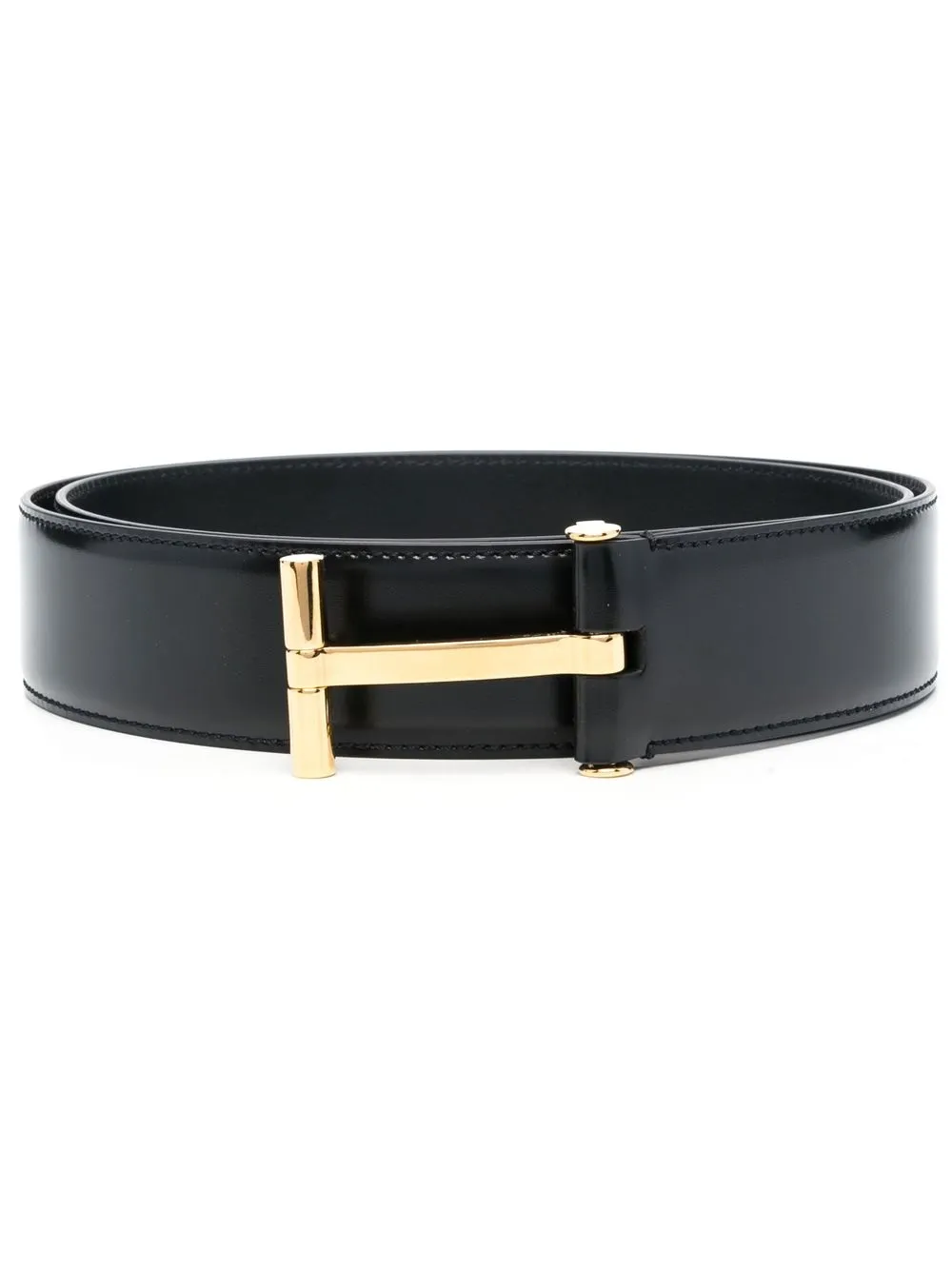 

TOM FORD logo-buckle belt - Black