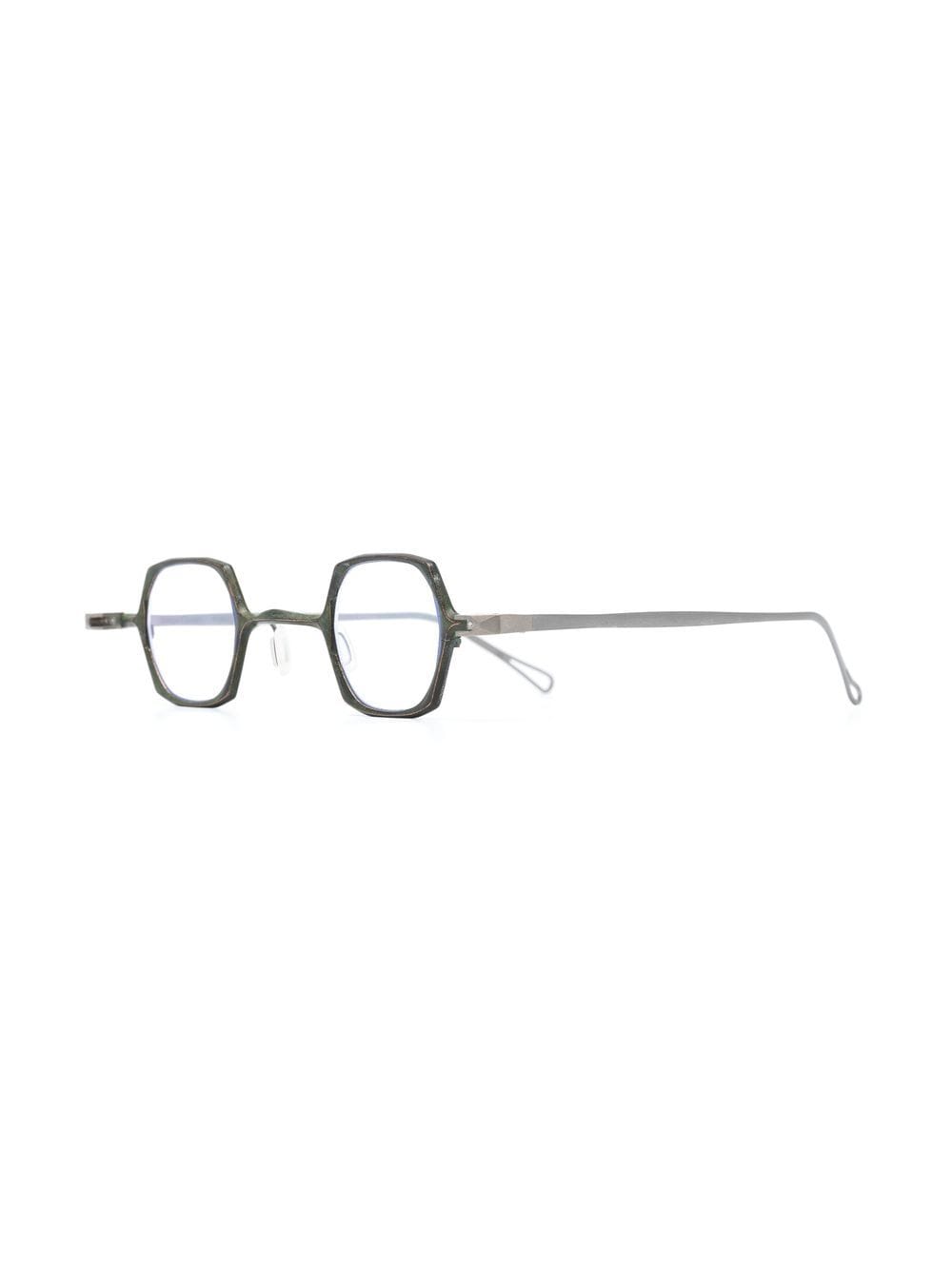Shop Rigards Square-frame Design Glasses In Grey