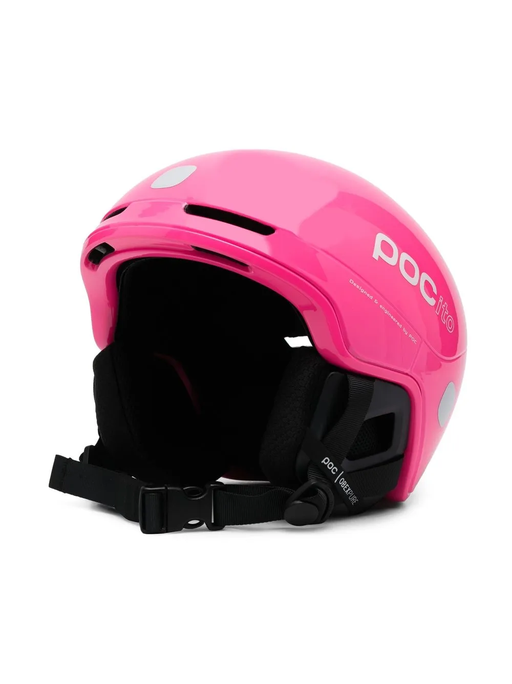 

POC logo-print ski helmet - Pink