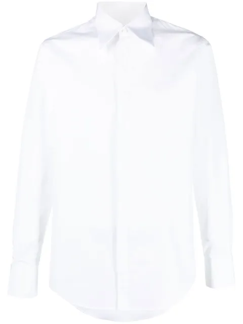 DSQUARED2 Hemd mit spitzem Kragen