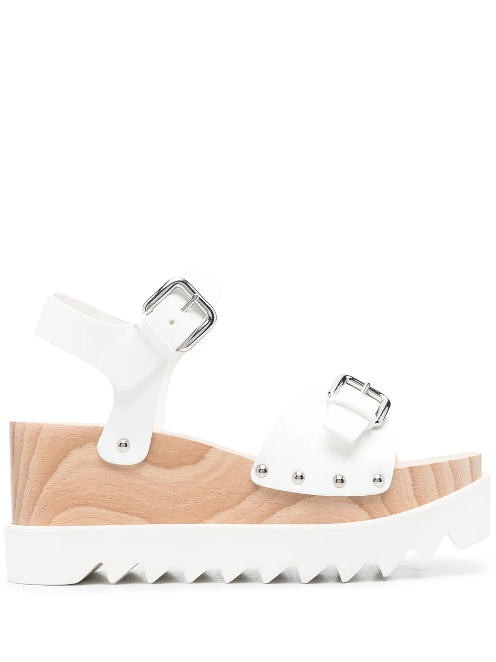 

Stella McCartney buckle-detail 80mm sandals - White