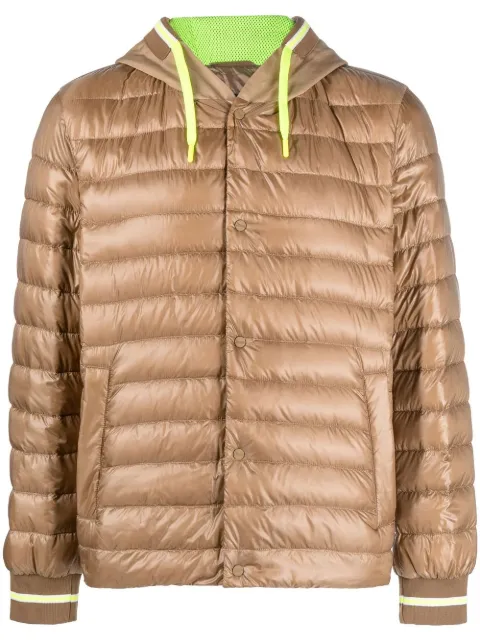 Herno drawstring hooded down jacket