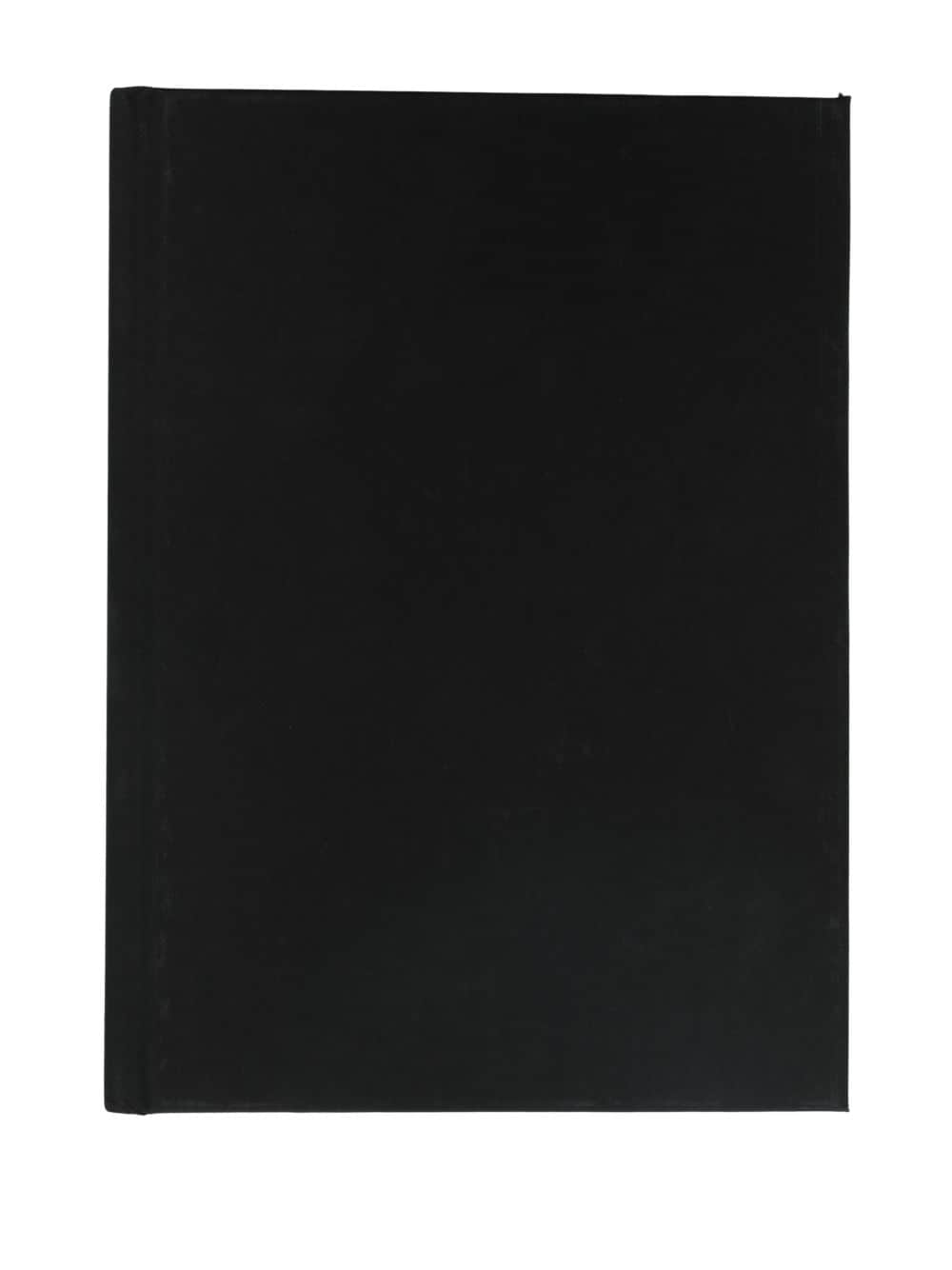 Shop Hide & Jack Logo-print Ruled Notebook In Black
