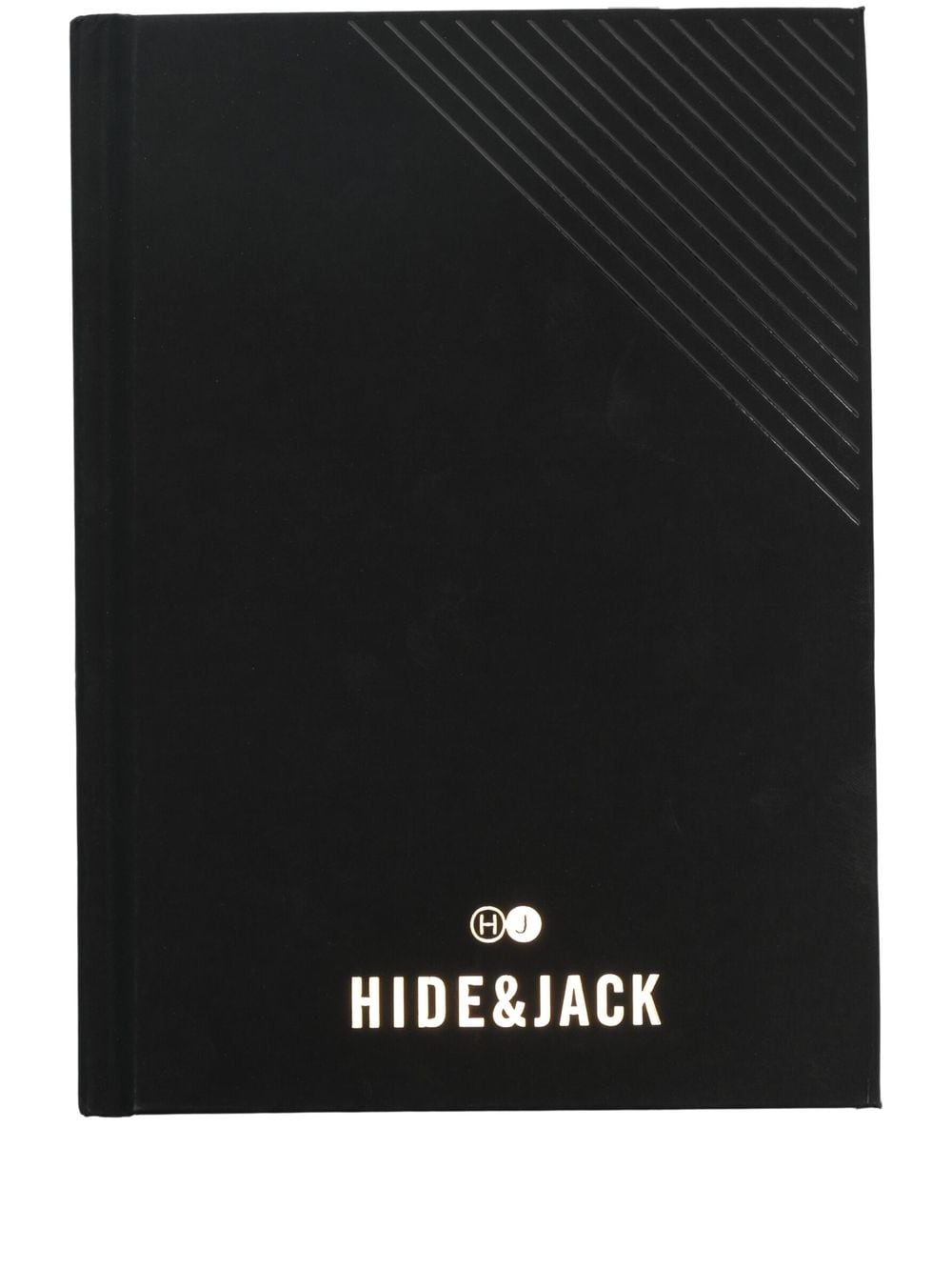 Hide & Jack Liniertes Notizbuch Mit Logo-print In Black