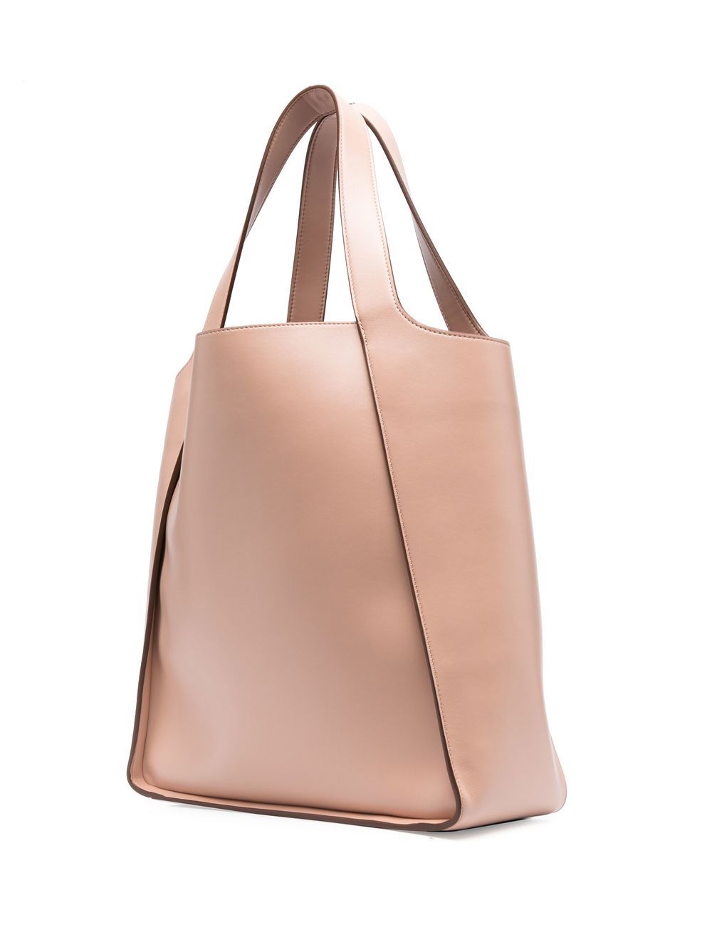 Stella McCartney perforated logo tote bag Women