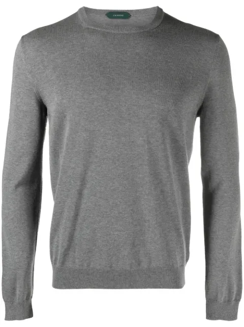 Zanone Strickpullover mit Rundhalsausschnitt