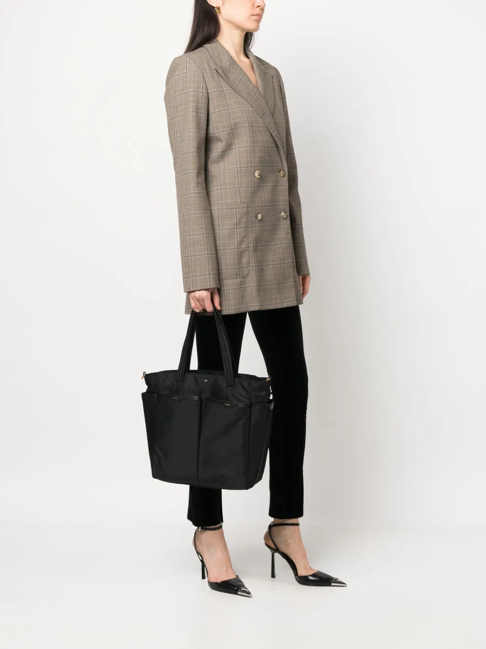 Anya Hindmarch Oversized shopper - Zwart