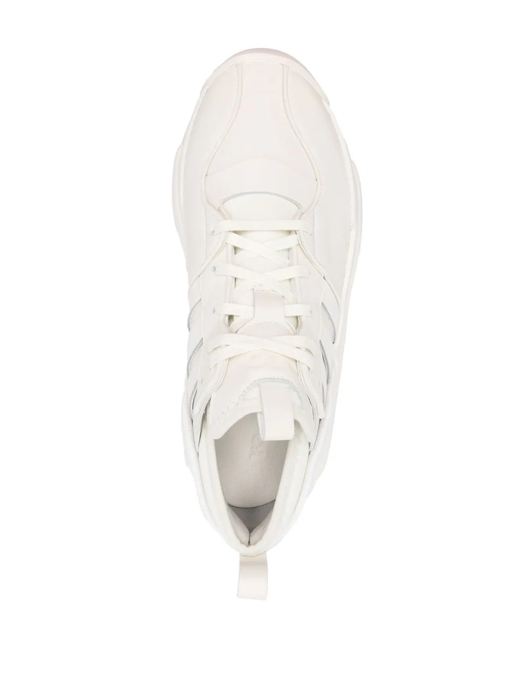 Shop Y-3 Rivalry Lace-up Sneakers In Neutrals