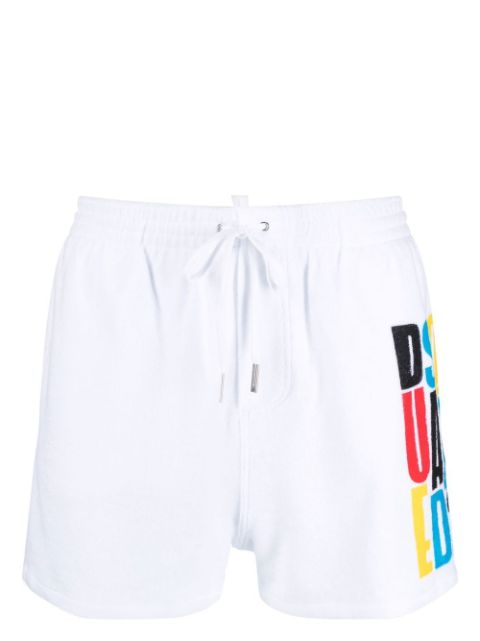 DSQUARED2 logo-print swim shorts Men