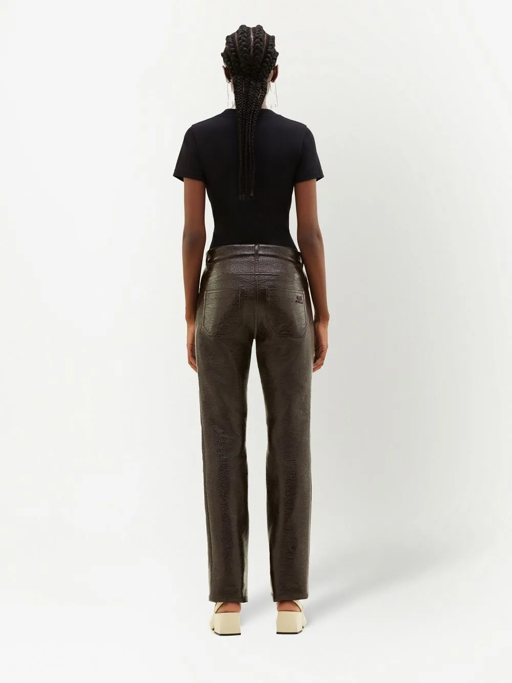 Courrèges Straight broek Bruin