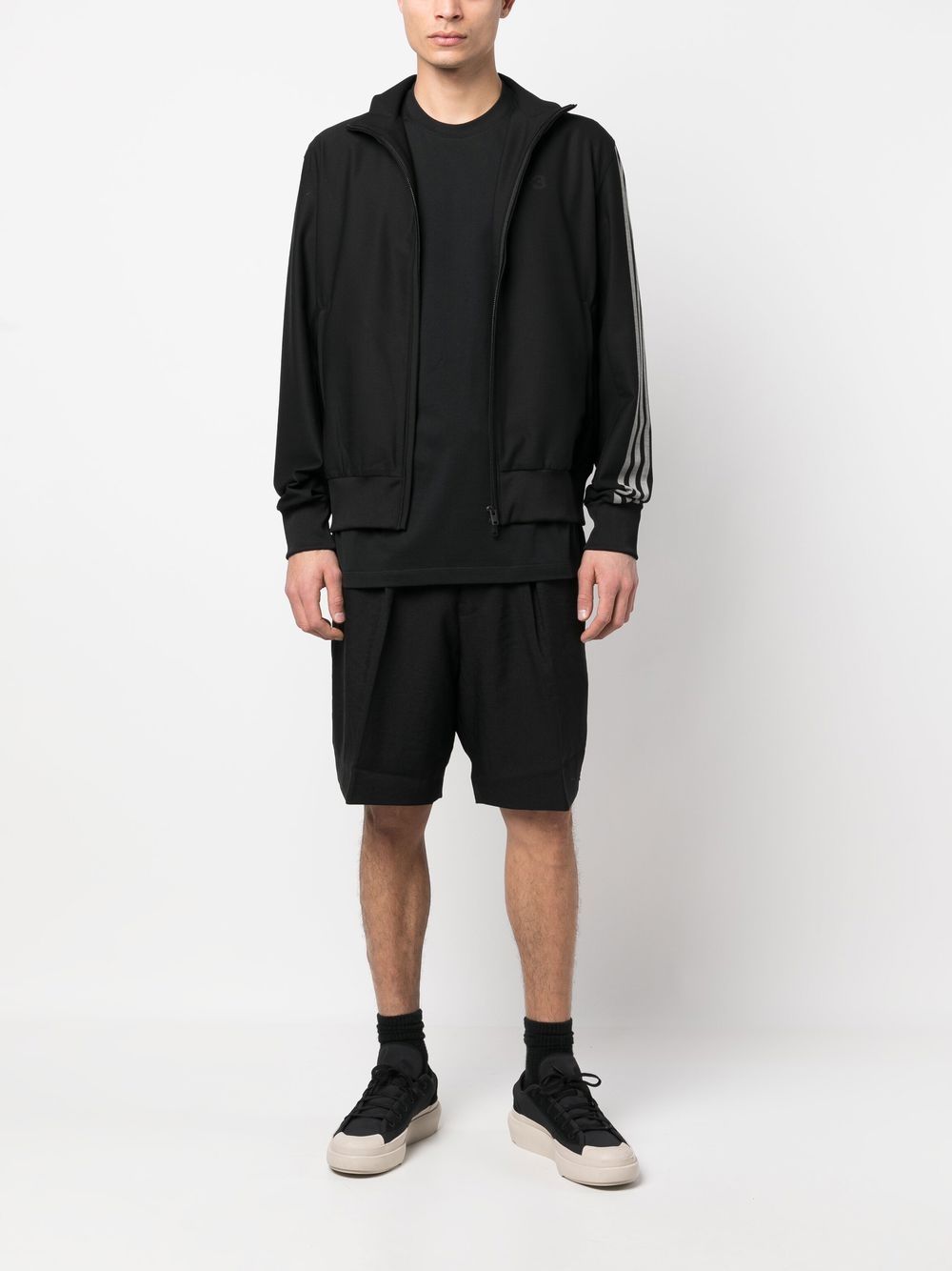 Y-3 Bermuda shorts - Zwart