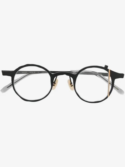 MASAHIROMARUYAMA strap-detail round glasses