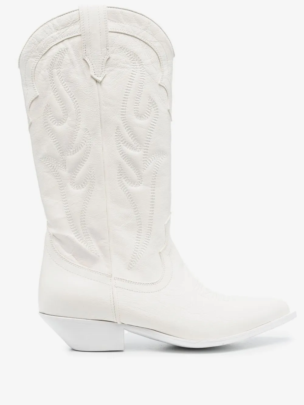 40mm Western-style leather boots