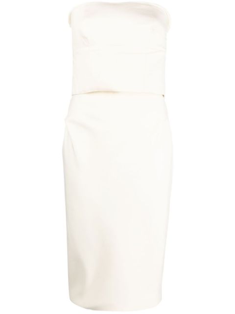 Max Mara strapless midi dress Women