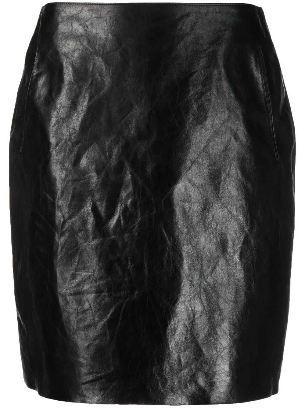 

Calvin Klein high-waisted A-line skirt - Black
