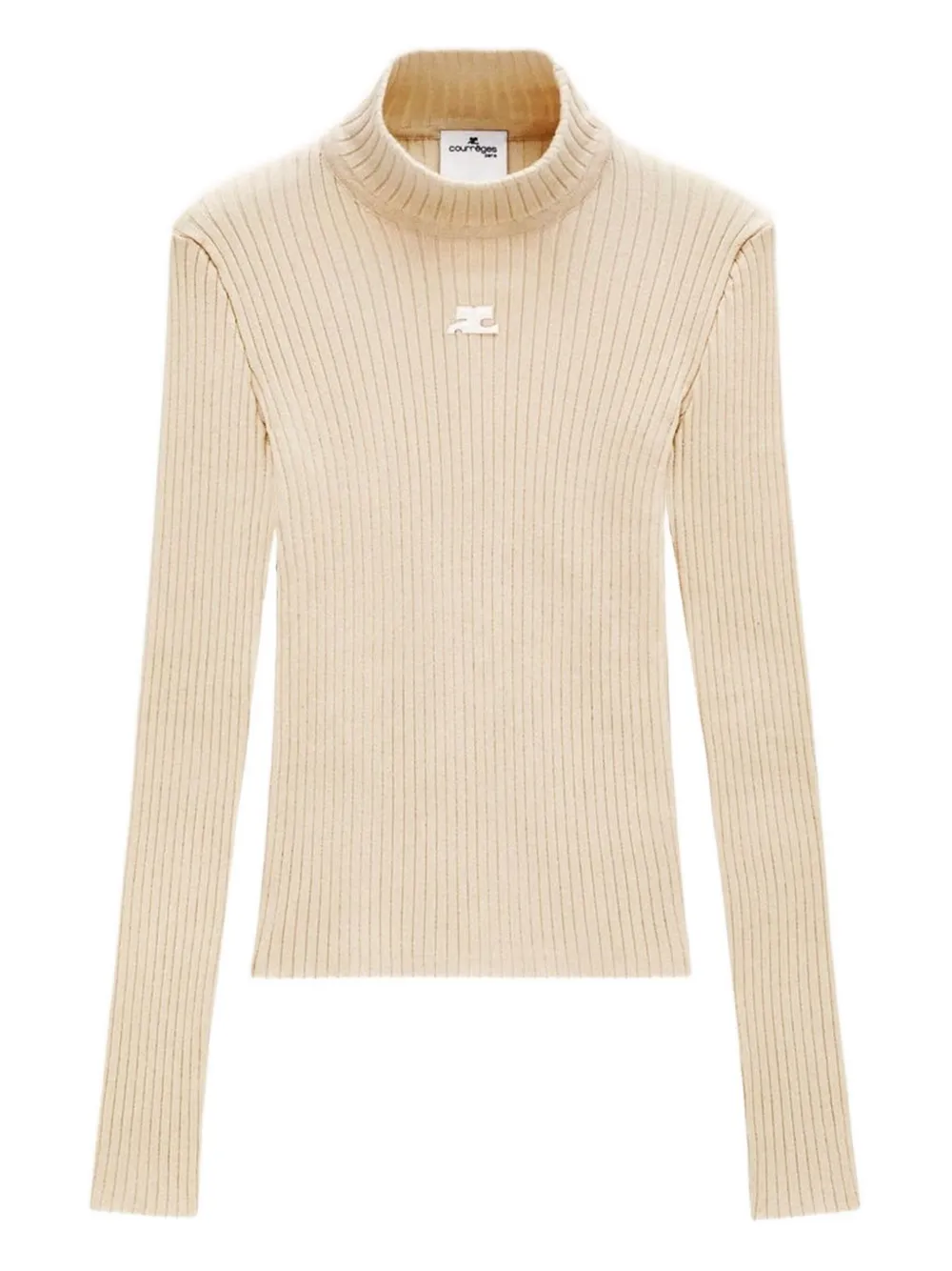 Courrèges long-sleeves sweater | Neutrals | Image 1