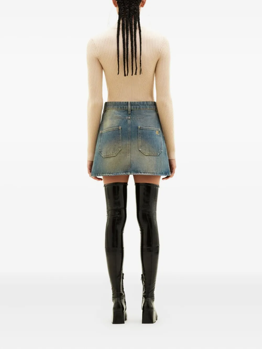 Courrèges Trui met lange mouwen Beige