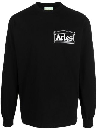 Aries ロゴ ロングTシャツ - Farfetch