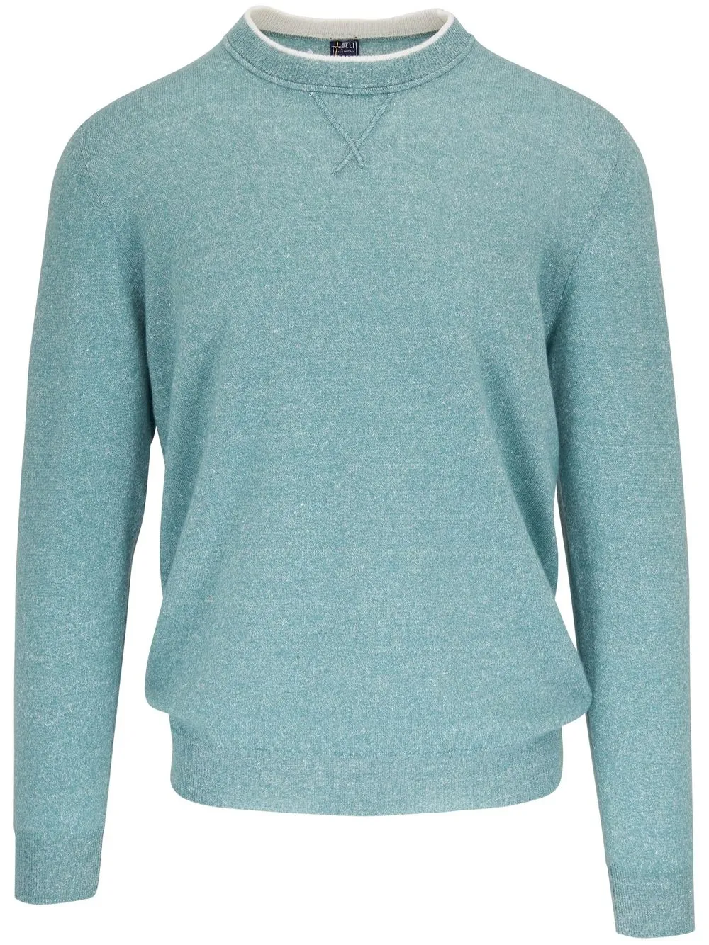 

Fedeli crew-neck knit jumper - Green