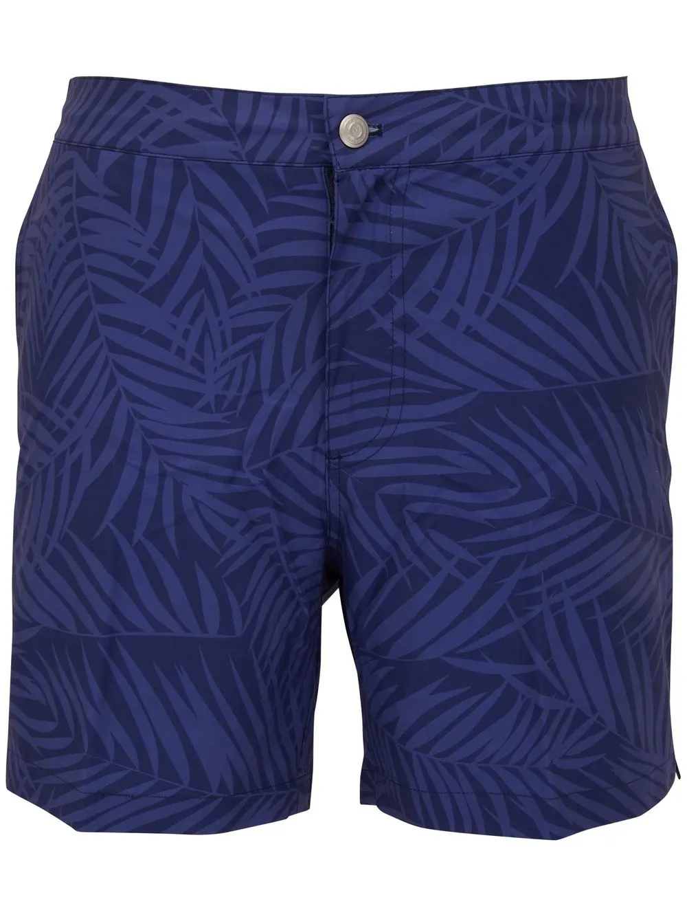 

Peter Millar shorts de playa con hojas estampadas - Azul