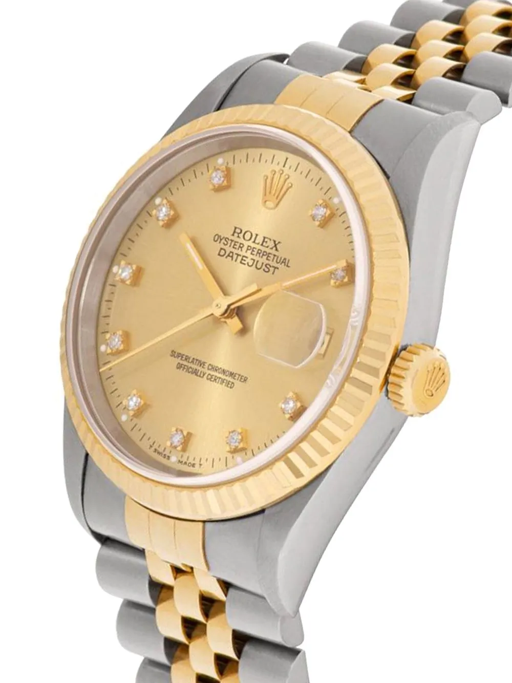 Rolex 1990s pre-owned Datejust horloge - Goud