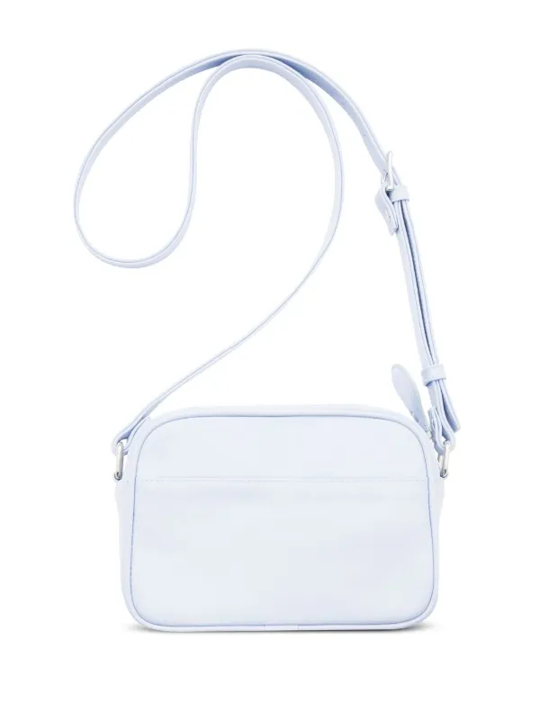 Courrèges レザーカメラバッグ | ブルー | FARFETCH JP