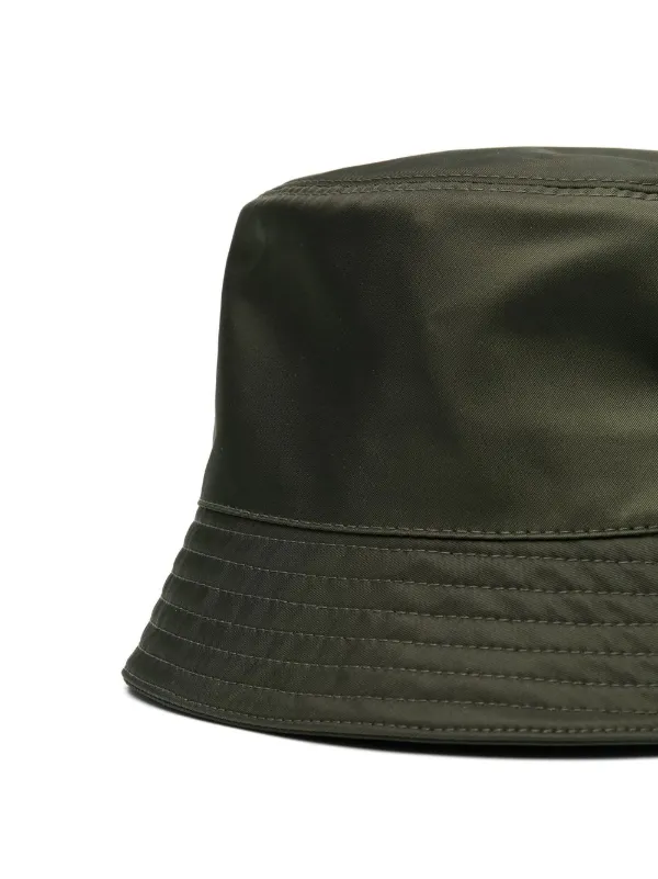 Prada Chapéu Bucket De Pelos Com Logo - Farfetch