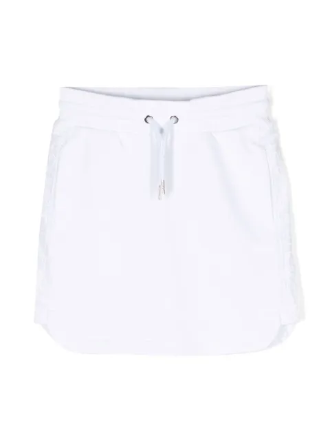 Givenchy Kids logo-tape drawstring skirt
