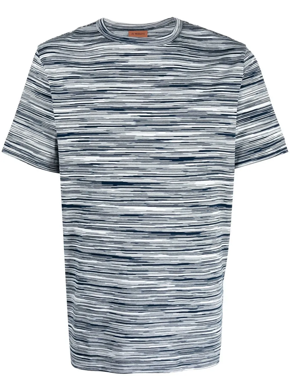 

Missoni striped short-sleeved T-shirt - Blue