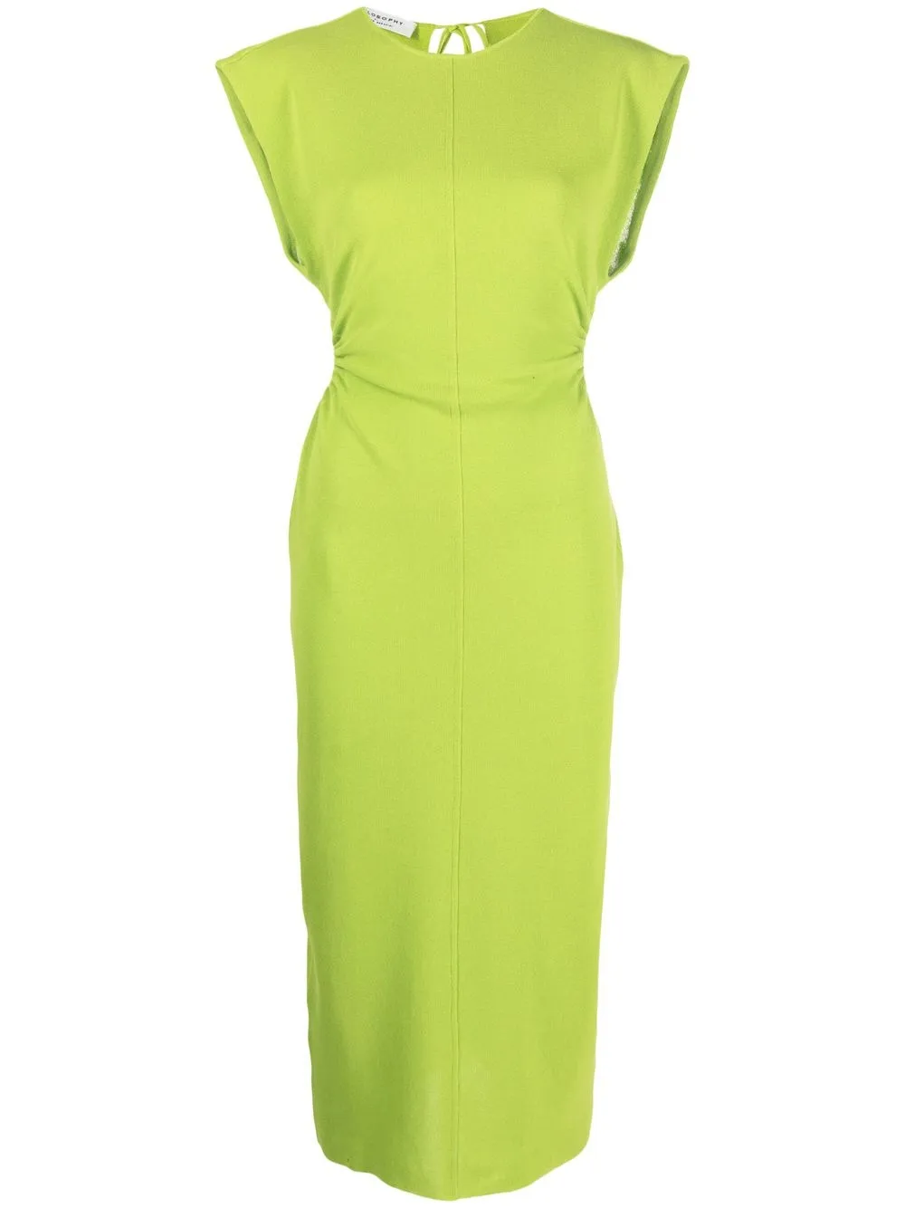 

Philosophy Di Lorenzo Serafini cut-out sleeveless midi dress - Green