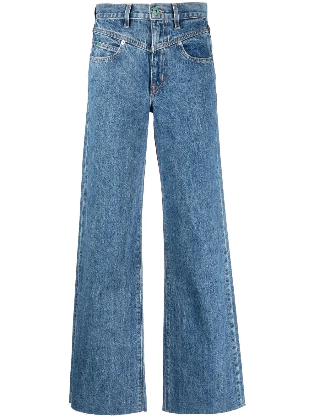 

SLVRLAKE high-waisted flared jeans - Blue