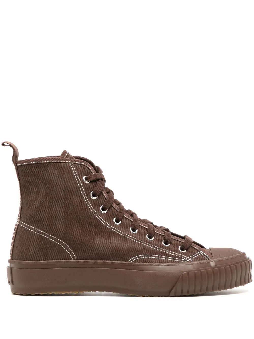 

YMC x Moonstar high-top sneakers - Brown