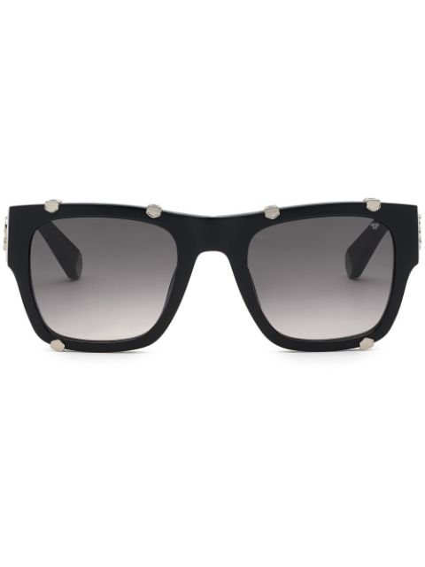 Philipp Plein Icon hexagon square-frame sunglasses Women