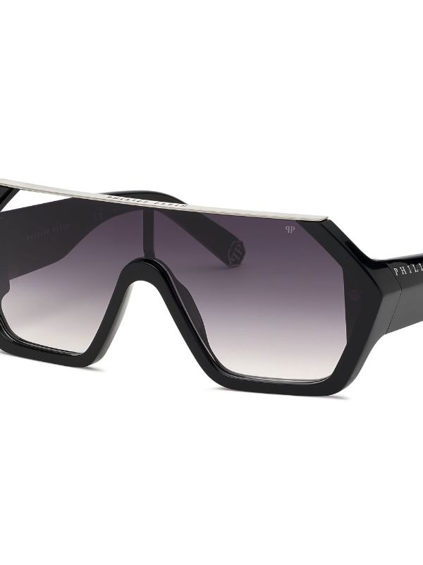 Alexander McQueen Eyewear gradient-effect oversize-frame Sunglasses -  Farfetch