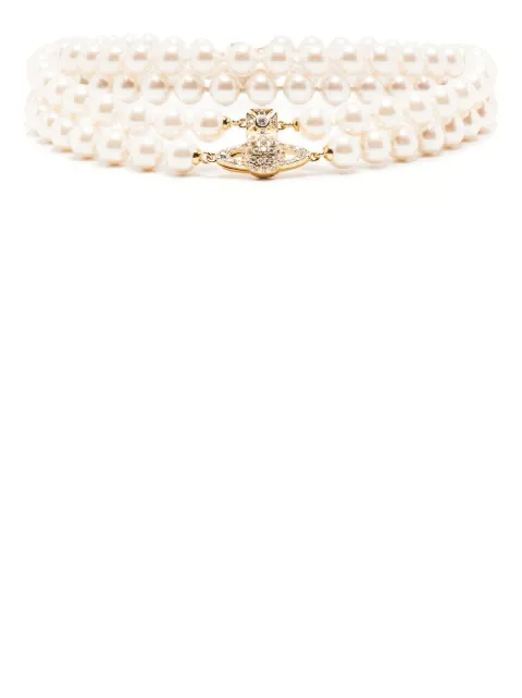 Vivienne Westwood two-row choker necklace