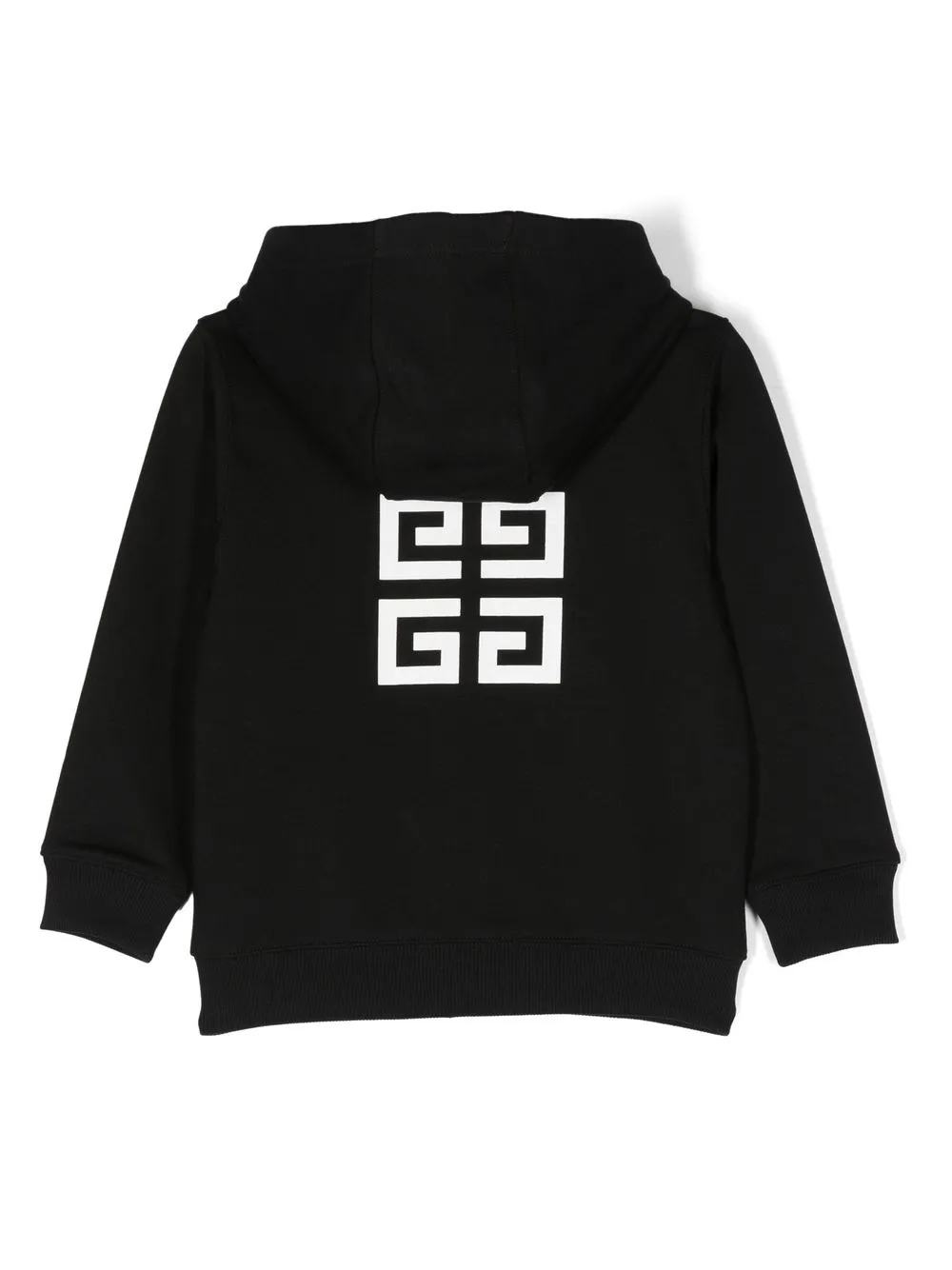 Givenchy Kids Hoodie met logoprint - Zwart