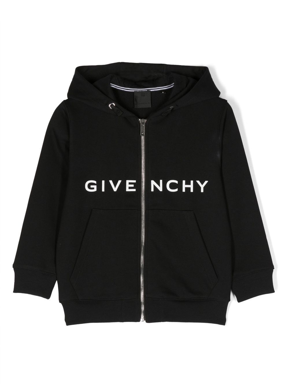 

Givenchy Kids 4G logo-print zip-up hoodie - Black